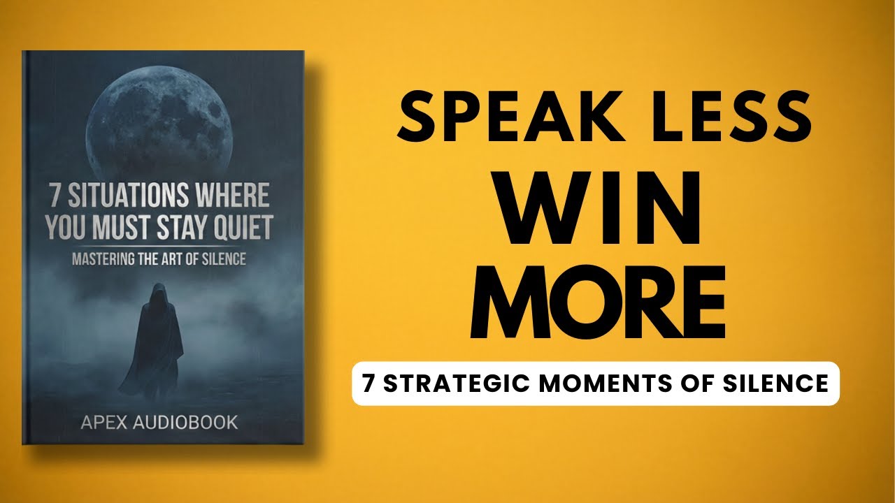 7 Situations You MUST Stay Quiet (Strategic Guide) - Audiobook