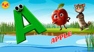 A For Apple | ABC kids song | Nursery Rhymes for Children | ABCs