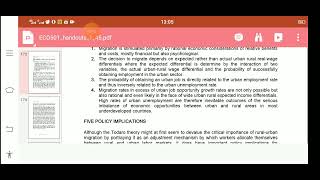 ECO501 Short Lecture 24 (c). Five Policy Implications