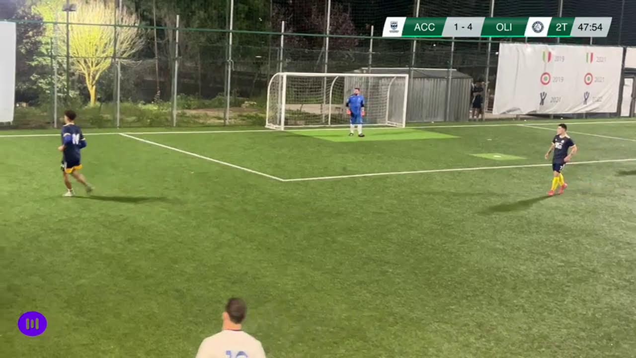 Diretta Lega C8 - Serie B - Girone H: Accademia Lazio Est vs Olimpus Roma Academy.