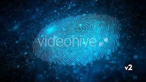 Digital Fingerprint Artificial Intelligence Network Connection