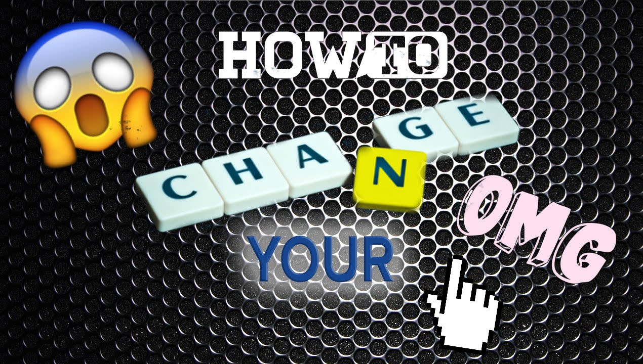 How To!? ~ How to change your Mouse cursor :O ~ - YouTube