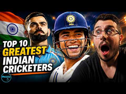 Reacting to the Top 10 Greatest Indian Cricketers 🇮🇳