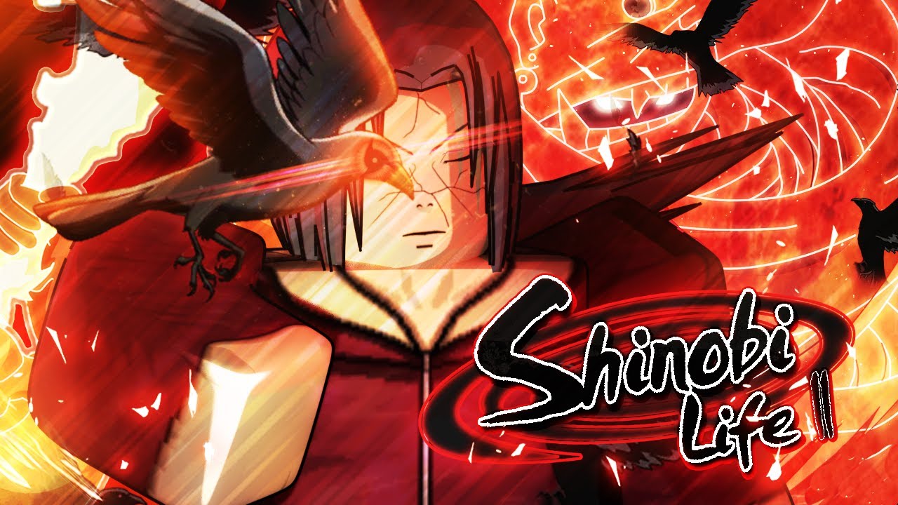 Shinobi Life 2 Mastered Itachi Mangekyō Sharingan Showcase Youtube - roblox shinobi life itachi sharingan