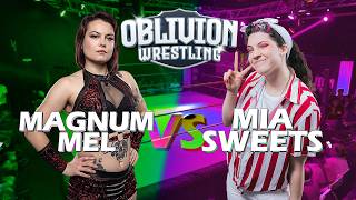 Oblivion Wrestling Feb 2026 Magnum Mel VS Mia Sweets screenshot 4