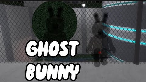 How to get "GHOST BUNNY" BADGE + GHOST BUNNY MORPH in A "Classic" PIGGY ROLEPLAY! - Roblox