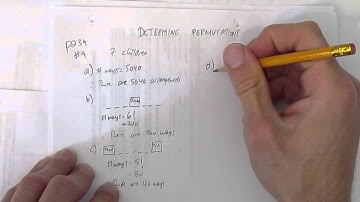 DETERMINE PERMUTATIONS