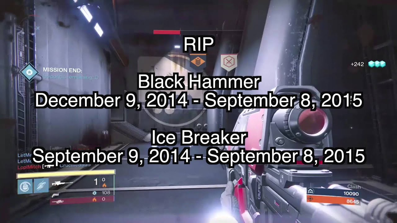 Slayerage, Year One - A Destiny Montage