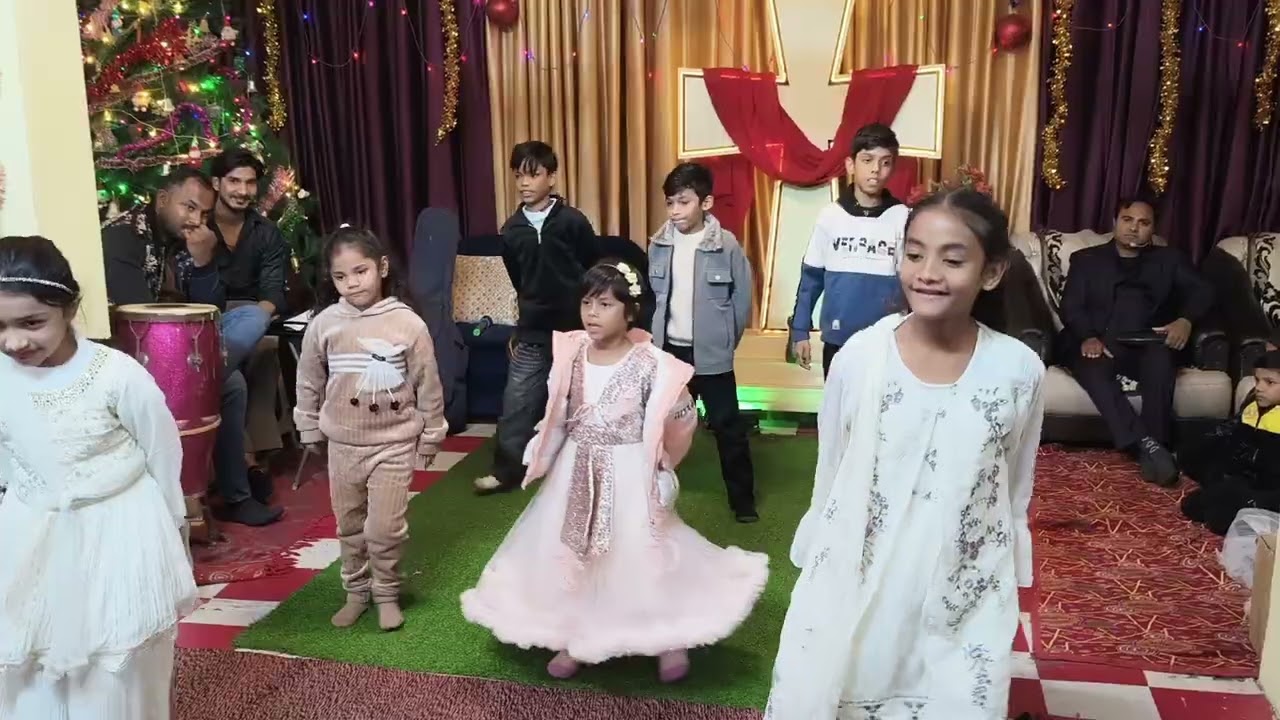 Janma h Yeshu Masih || Christmas Childrens Dance