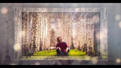 Elegant Cube Slideshow After Effects Templates