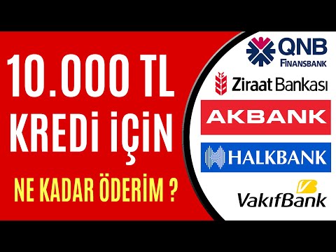 Video: Yılında Ihtiyaç Kredisi Oranları