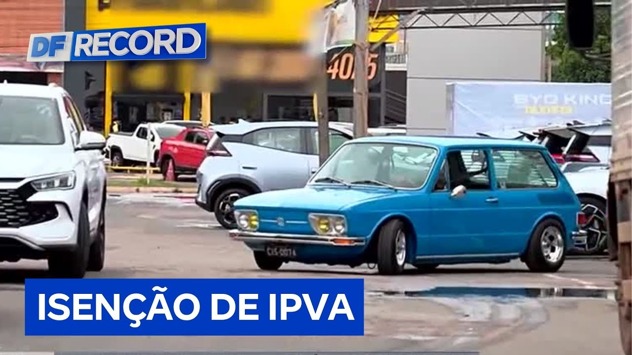 Deputados aprovam isenção do IPVA para carros antigos no Brasil | DF Record