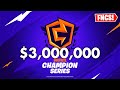 FNCS Season 6 Schedule Announced! $3,000,000 Prize Pool Fortnite Tournament