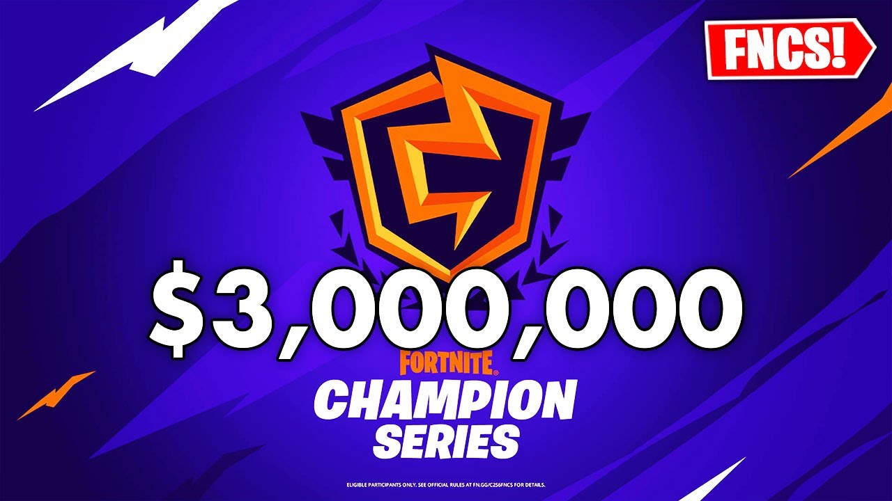 FNCS Season 6 Schedule Announced! 3,000,000 Prize Pool Fortnite