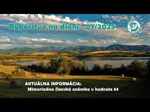 Rybárstvo na dlani 07/2025 - Mimoriadna členská známka v hodnote 5€