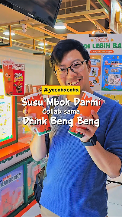 Susu Mbok Darmi x Drink Beng Beng #bandungbanget #bandunghits #bandungjuara #yocobacoba