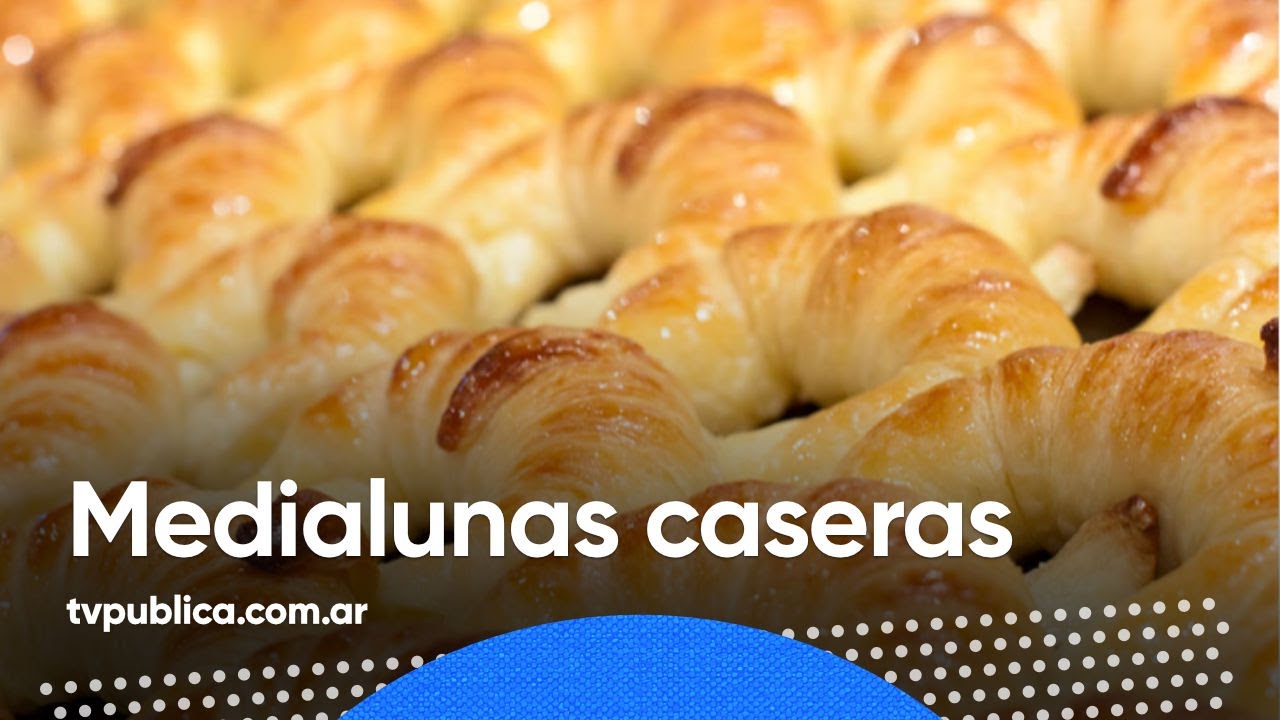 Medialunas de grasa y de manteca - Cocineros Argentinos