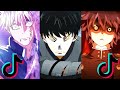 Anime edits  anime tiktok compilation  badass moments pt202