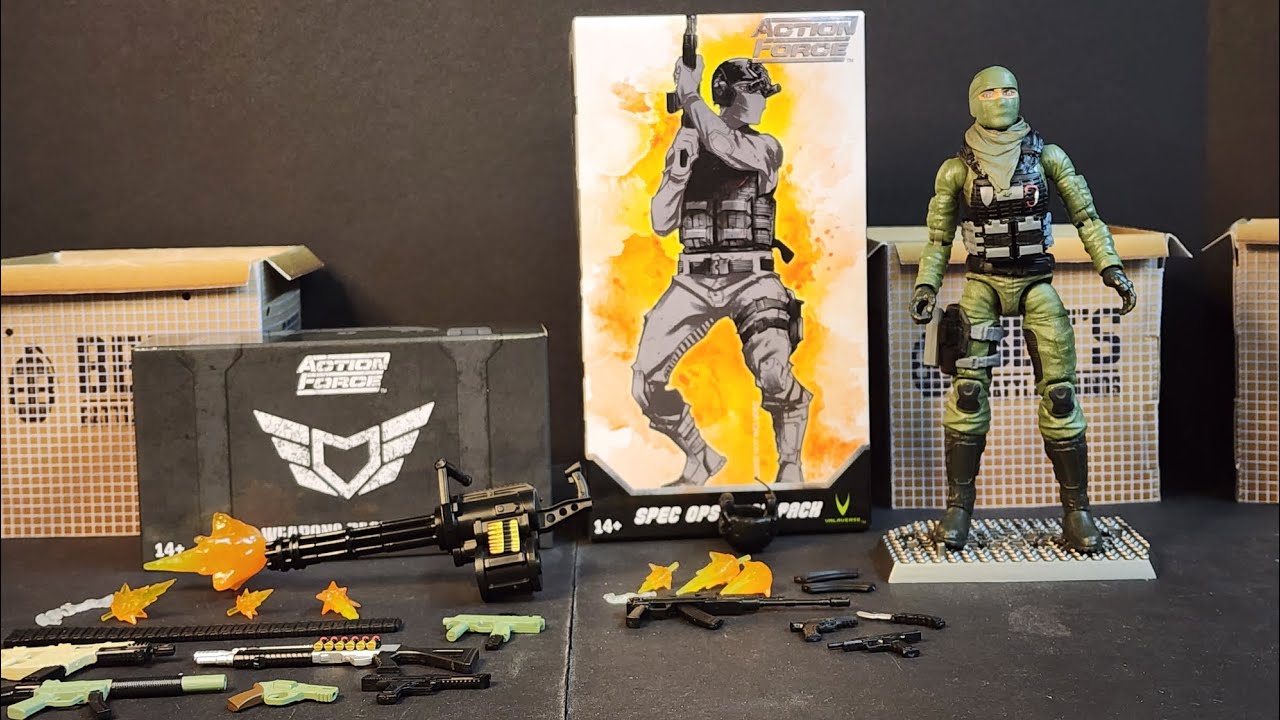 Valaverse Action Force Special Ops Trooper 1/12 Scale Figure