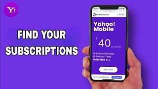How To Find Your Subscriptions On Yahoo Mail App