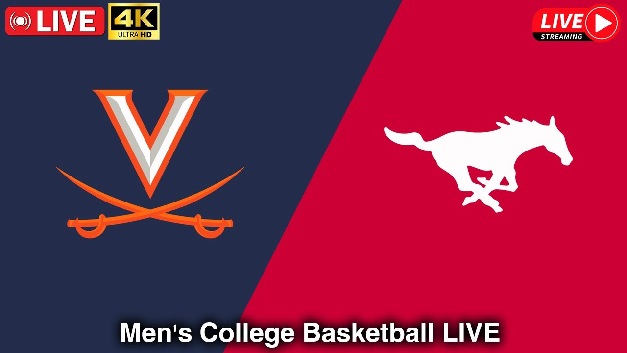 Virginia vs SMU LIVE | Men's College Basketball 17-1-2026