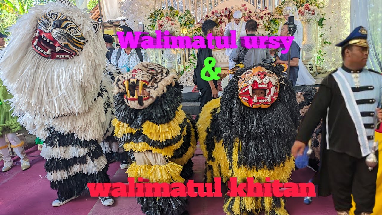 Kemeriahan Walimatul URSY Dan Walimatul khitan ...☄️☄️☄️