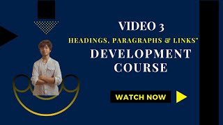 "Master HTML Basics: Headings, Paragraphs & Links!"