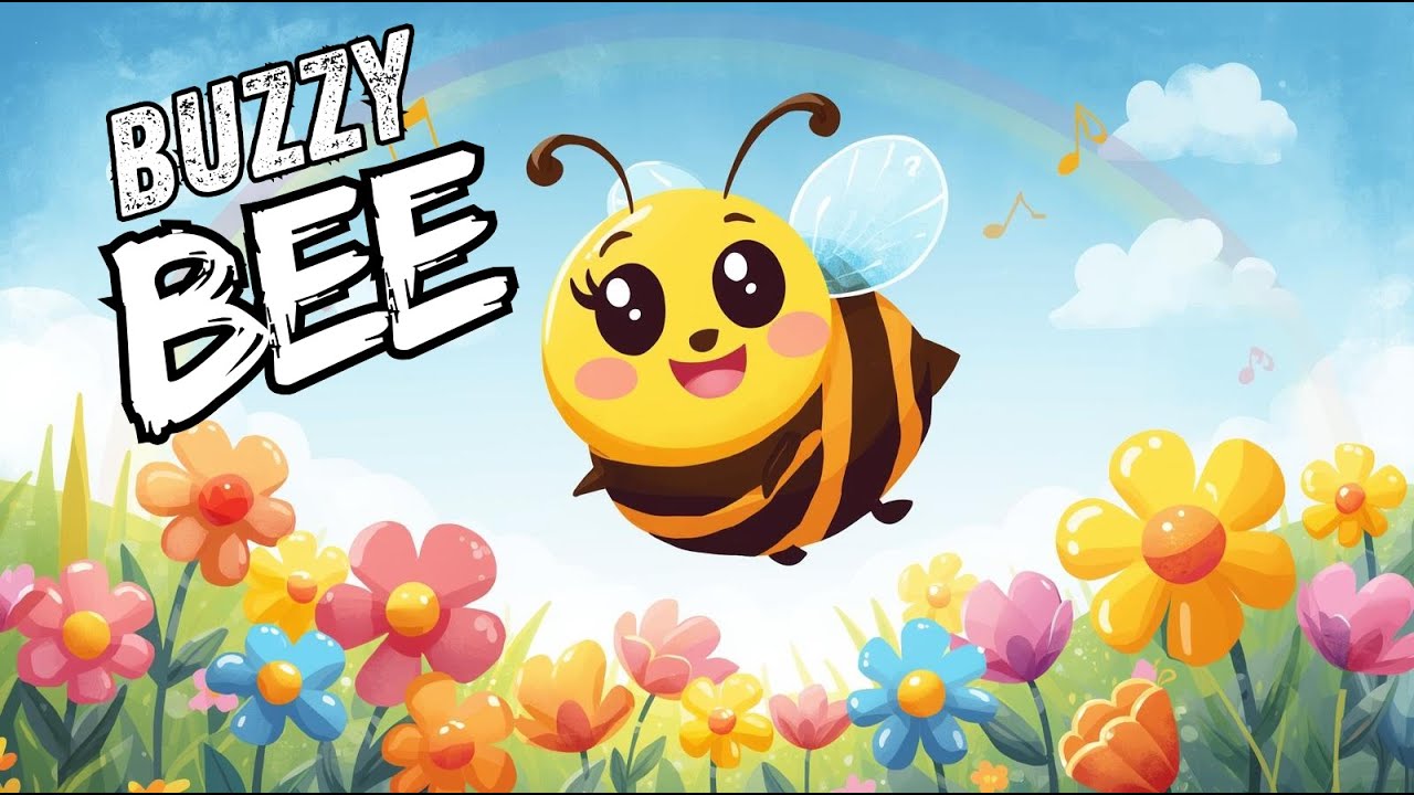 Buzzy Bee | Nursery rhymes | Kids rhymes