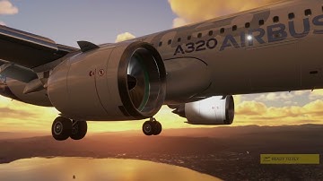 Airbus A320neo Landing tutorial MFS 2020
