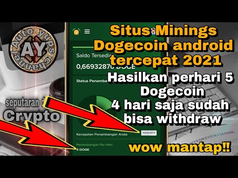 ⚫BARU LAGI‼CARA MINING DOGECHAIN.BIZ||BISA MENDAPATKAN 5 DOGECOIN PERHARI