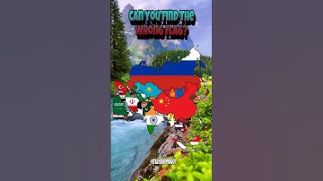 Can you find the wrong flag? #shorts #map #geography #mapping #italy #subscribe #fyp