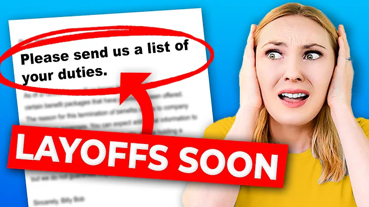 Here's What Guarantees You'll be Laid Off