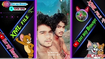 ghomtaje jaye shore [তেরি চুনারিয়া] 💕 Bengali Romantic Song 🗃️ New Xml File Video🔰Love Story Xml 💞🌹