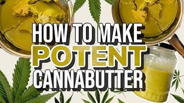 How to Make Simple Potent Cannabutter 2020 (rosin chips)