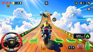 🔥 NEW Mega Ramp Bike Stunt Game 2026 🤯 Impossible Jumps & Extreme Android Gameplay screenshot 5