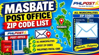 Masbate Post Office ZIP Codes | Masbate ZIP Code List | Philippines #worldwork50