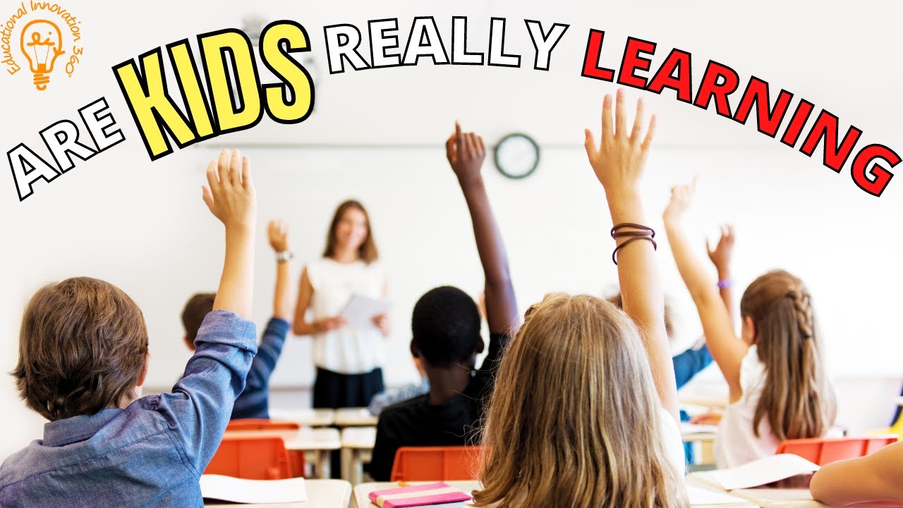 How do we know if what we are teaching in the classroom is really sinking in?