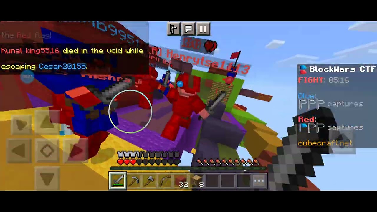 Playing Minecraft random servers😂😂. - YouTube