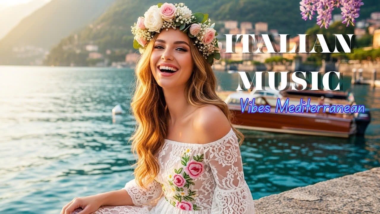 The Best 🇮🇹 Italian Music🎶 Italian Vibes 🎶 2+ Hour Scenic Amalfi Coast 4K Relaxation