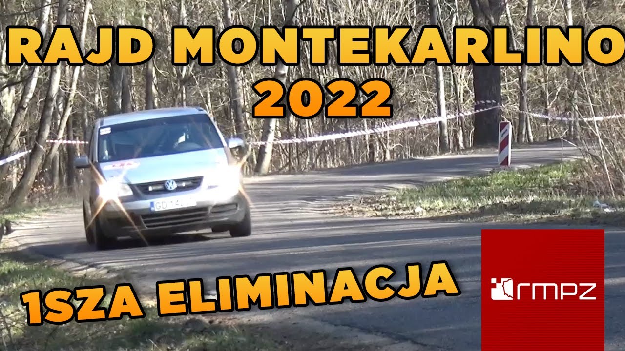Rajd Monte Karlino 2022 1sza eliminacja RMPZ | Onboardy i relacja