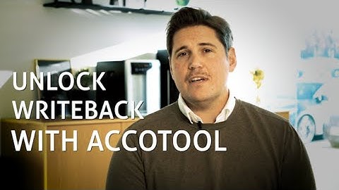 accoTOOL - Unlock writeback in Power BI
