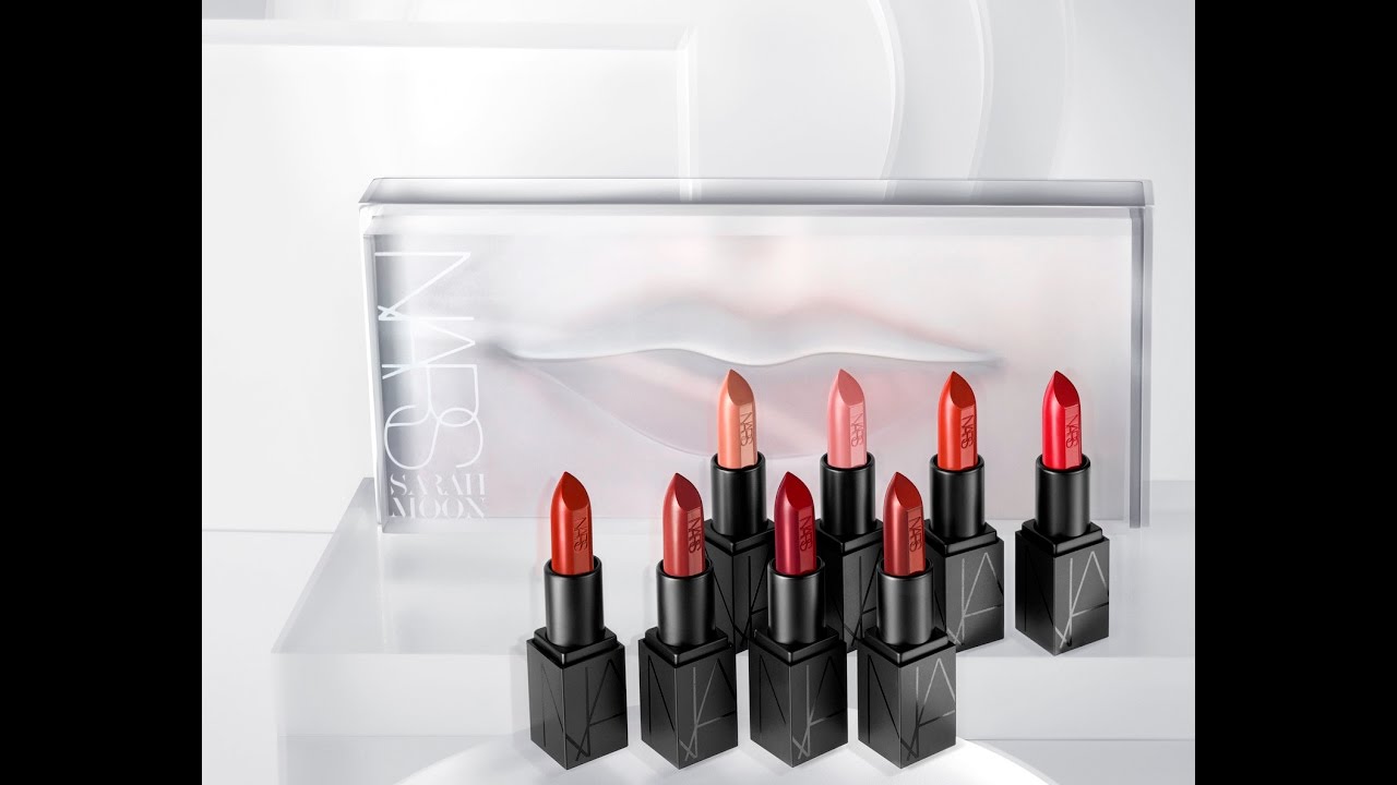 【蕊姐彩妆课】2016圣诞限量系列 NARS x Sarah Moon 八色唇膏组合试色