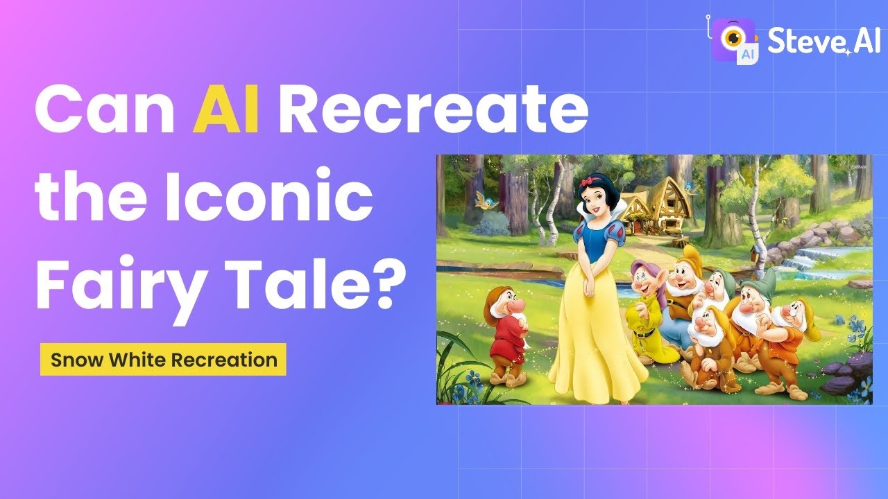 Can You Spot the TWISTS? Remaking Snow White with AI Makeover!