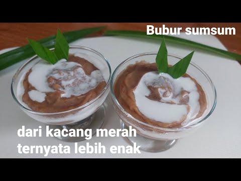 Resep Bubur Sumsum Kacang Merah