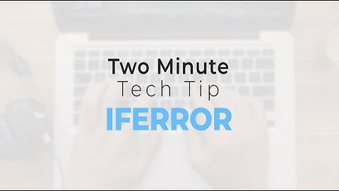 Two-Minute Tech Tip: How to Use IFERROR Formula in SmartSheet