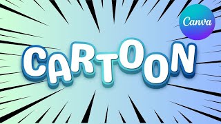Full How to Create 3D Cartoon Text Effect in Canva | Canva Tutorial Typography Guide