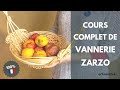 Diy vannerie en osier  la corbeille et le panier zarzo