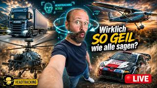 🚛✈️ Headtracking-Premiere: ETS2, MSFS24 und DCS World