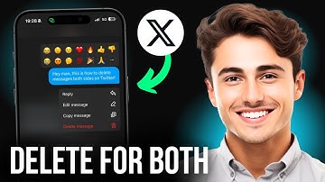 How To Remove Messages For Both Sides on Twitter (X)
