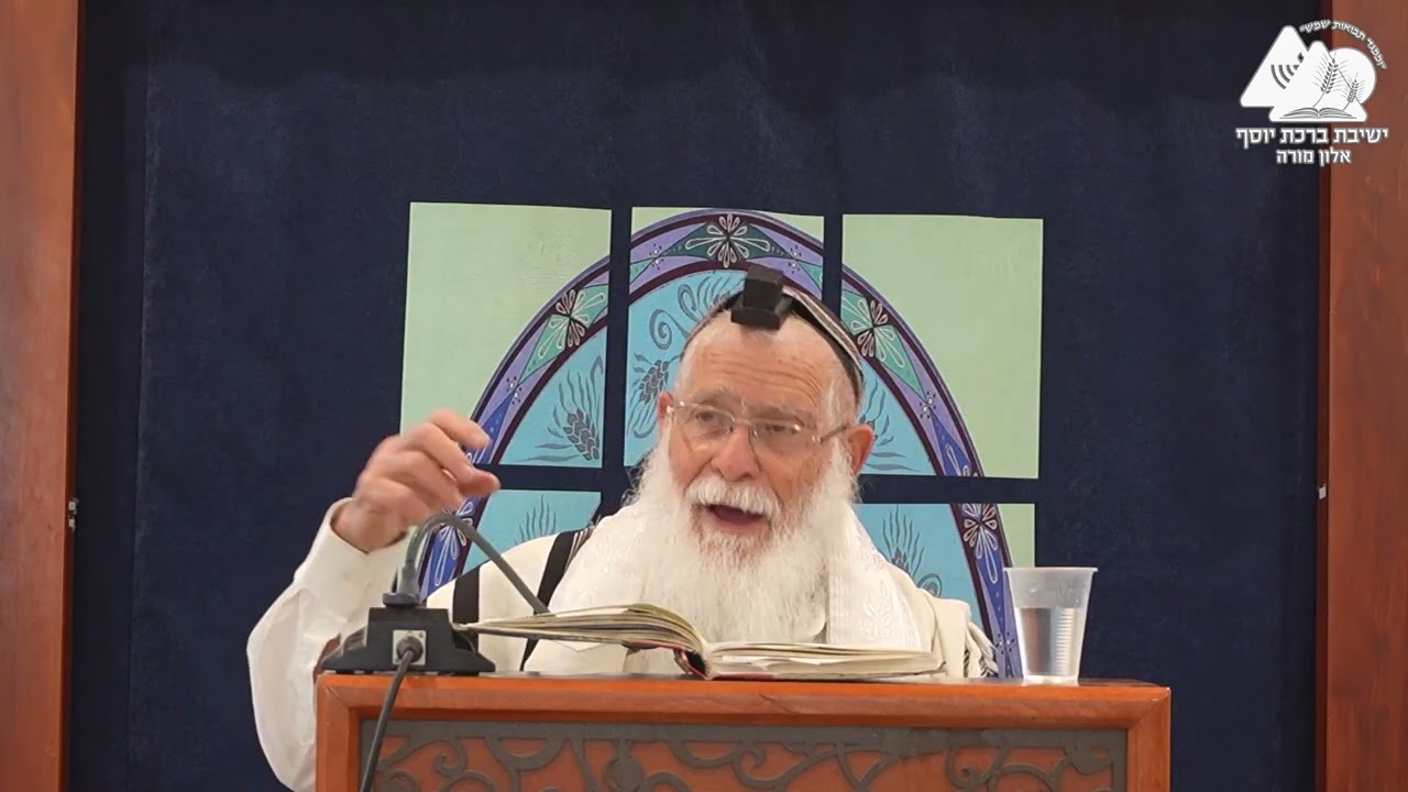 דיני איטר יד ימין בתפילין | הרב אליקים לבנון | הלכות תפילין | 15